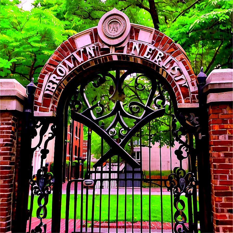 Brown University Gate Png Ugc25