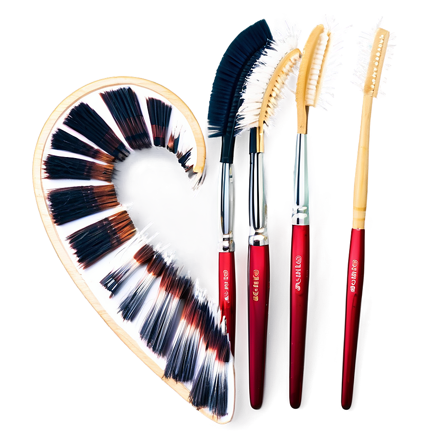 Brush Heart Png Nec