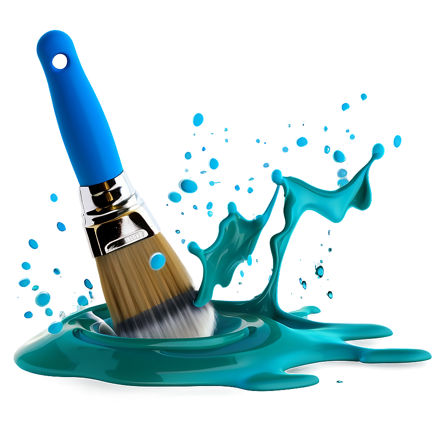 Brush Splash Png 05252024