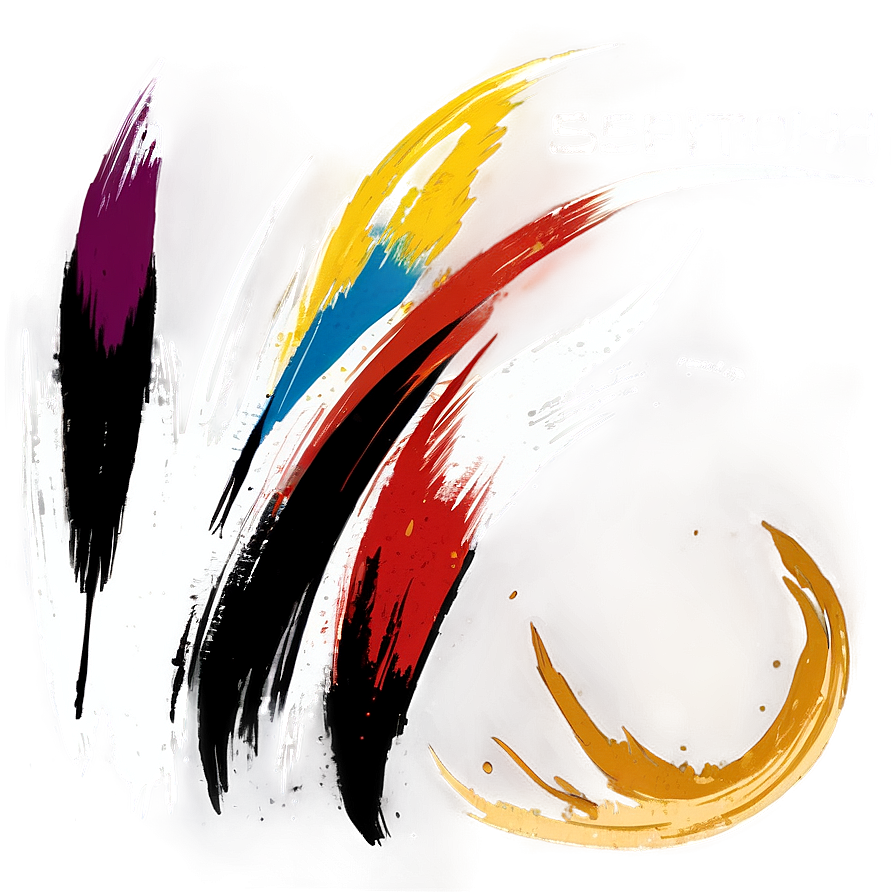 Brush Stroke Logo Png Skr22