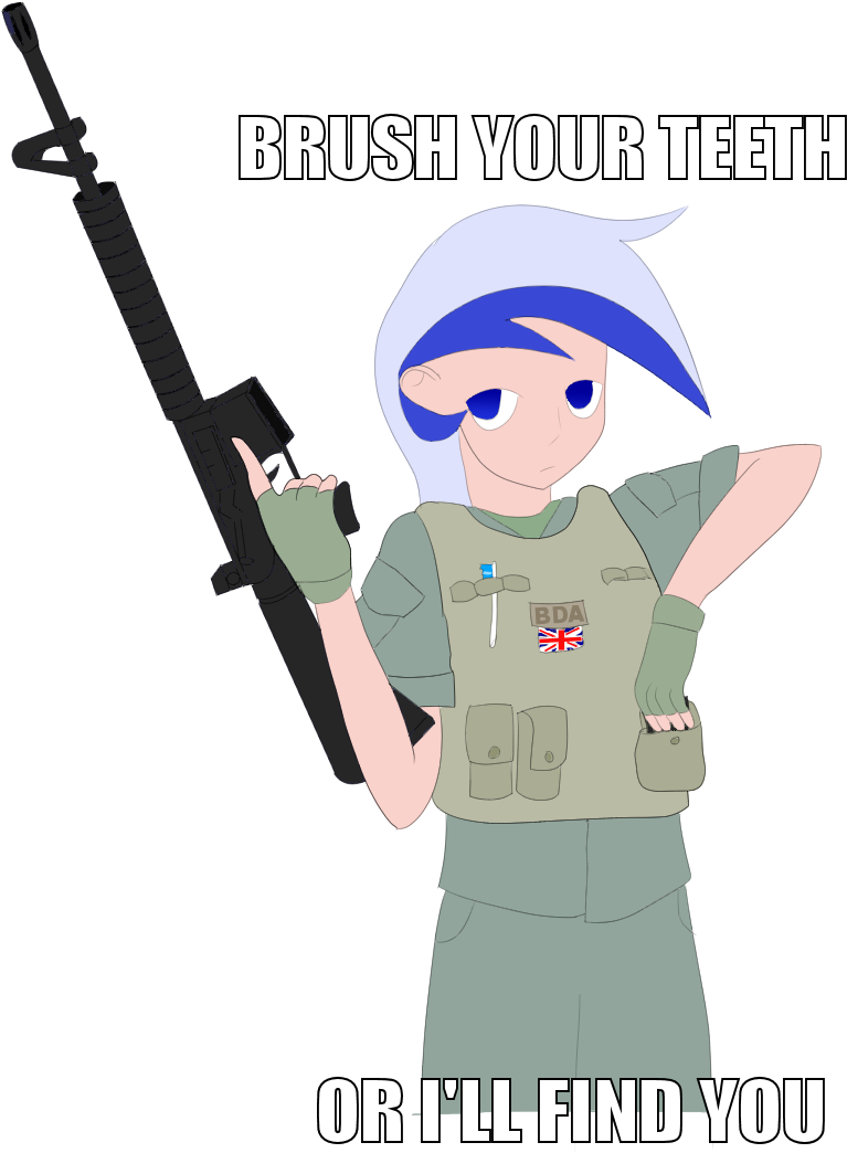 Brush Your Teeth Threatening Meme