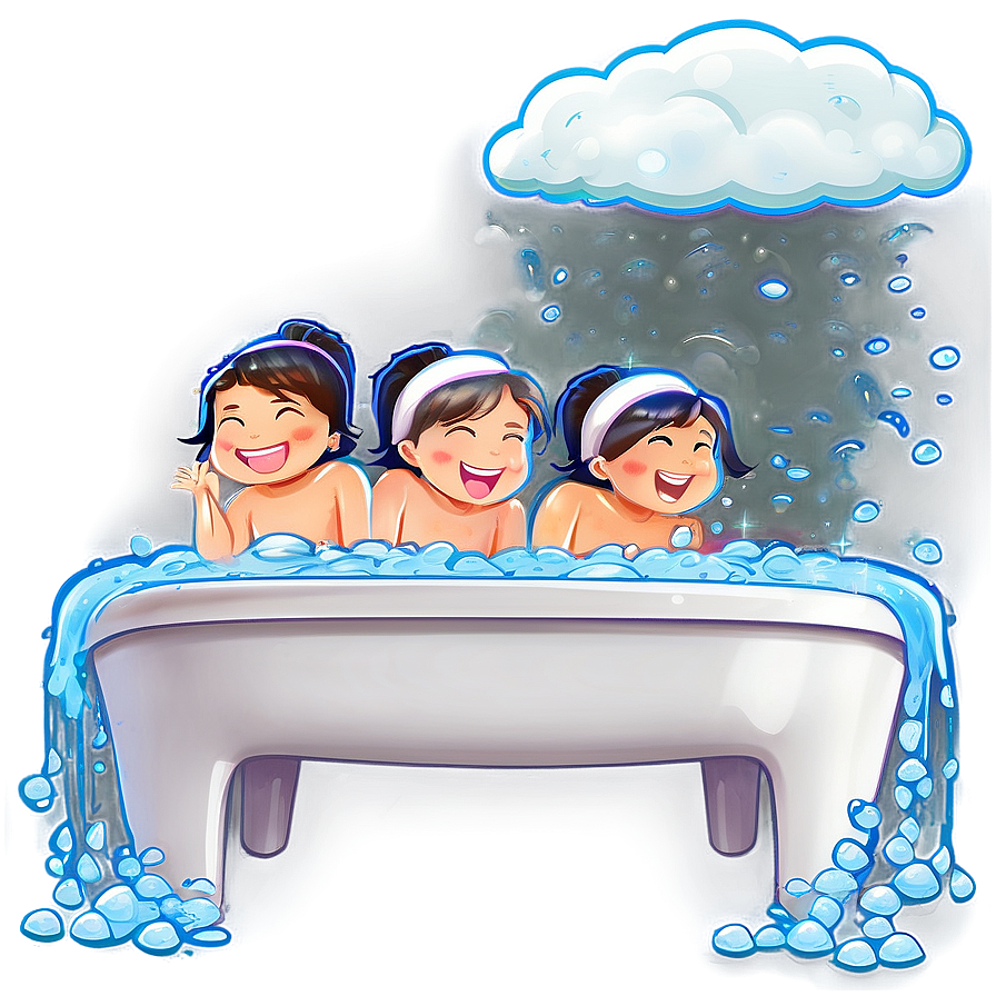 Bubble Bath Celebration Png 31