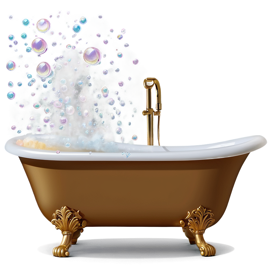 Bubble Bath Self Care Png Gwh12