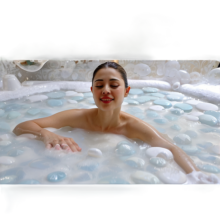 Bubble Bath Therapy Png 12