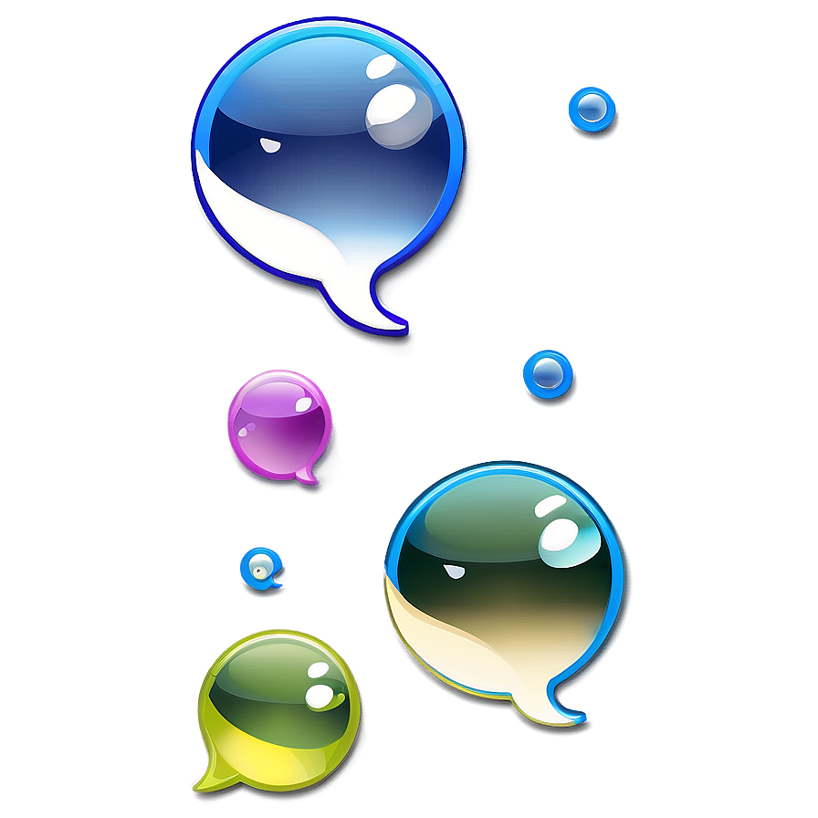 Bubble Chat For Messaging App Png Snp89