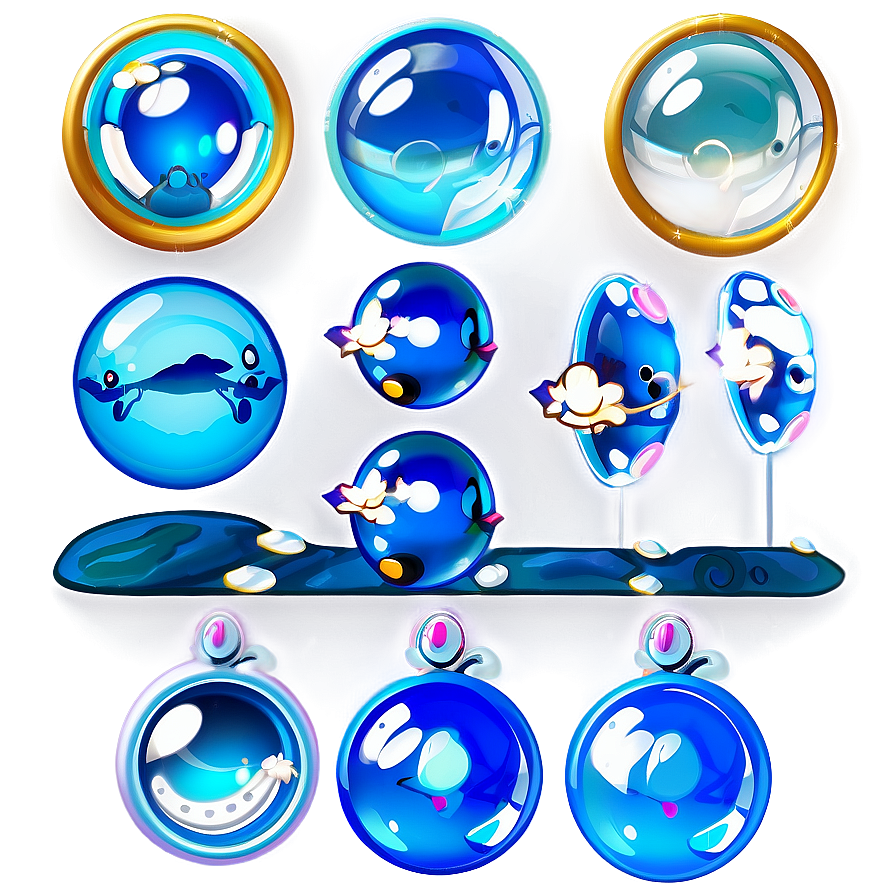 Bubble Collection Png 15