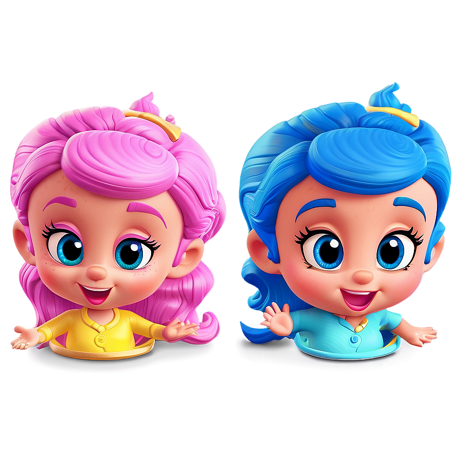 Bubble Guppies Molly Png 06112024