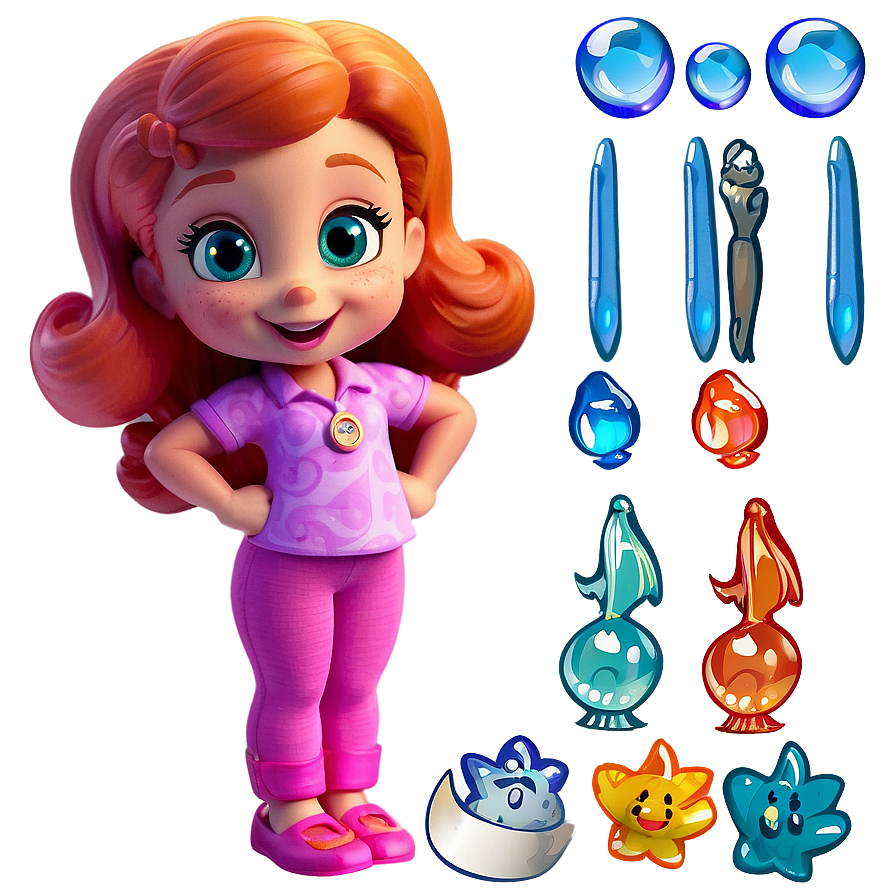 Bubble Guppies Molly Png Sre