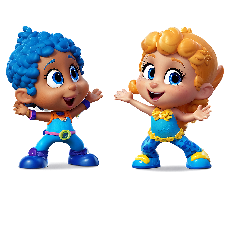 Bubble Guppies Musical Band Png Emb95