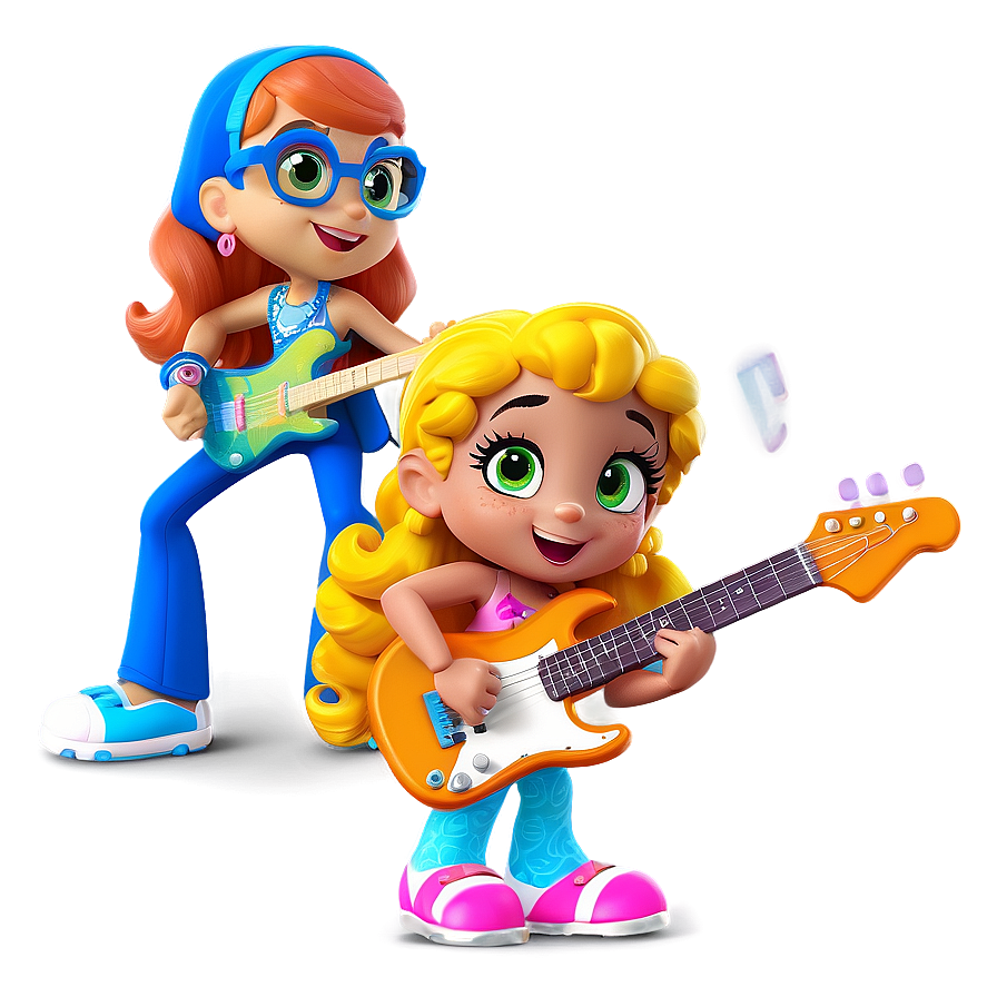 Bubble Guppies Rock Band Png 84