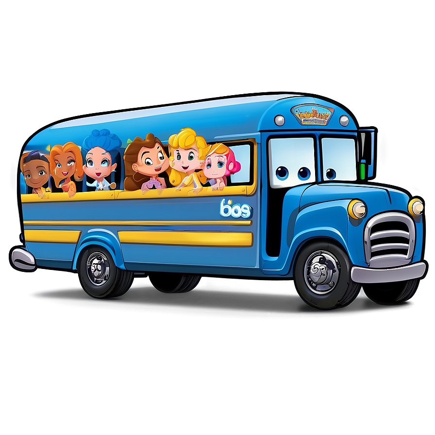 Bubble Guppies School Bus Png 31