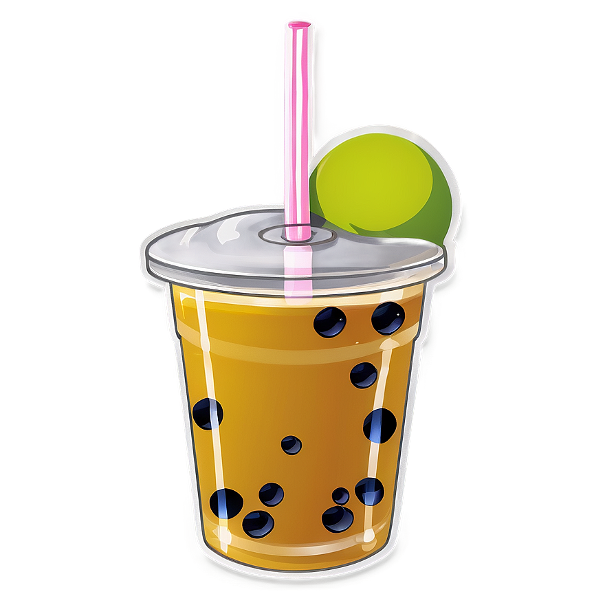 Bubble Tea Icon Png 59