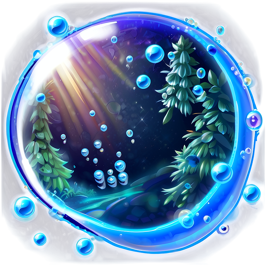 Bubble Trail Png 06112024