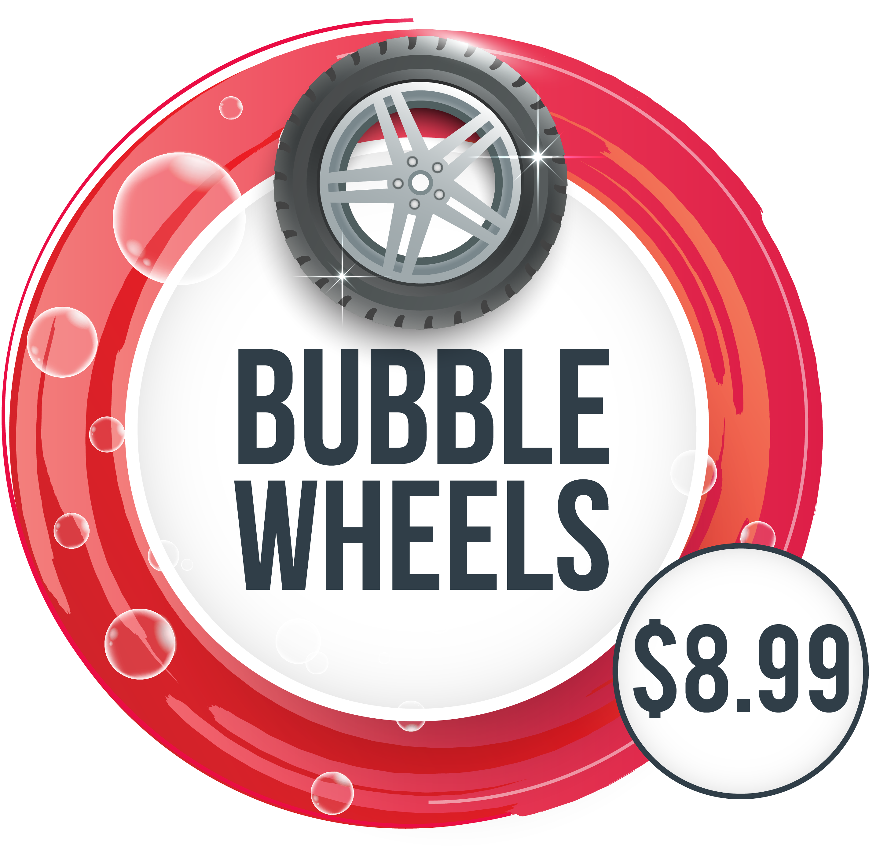 Bubble Wheels Car Wash Deal