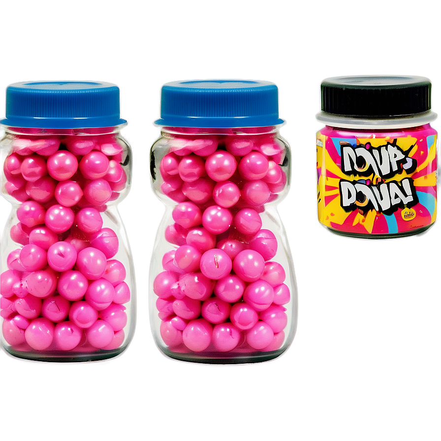 Bubblegum Pop Art Png Dge42