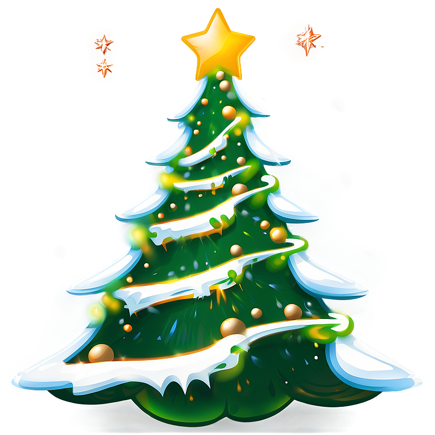 Bubbly Christmas Tree Png 67