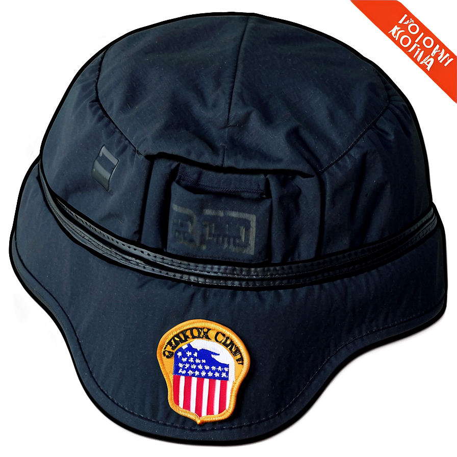 Bucket Hat With Patches Png 05252024