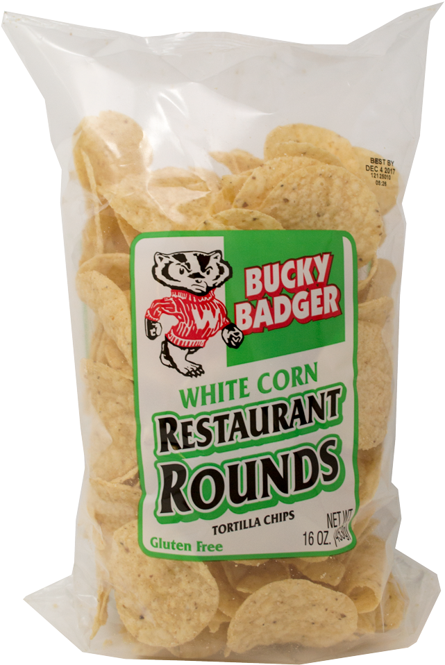 Bucky Badger Corn Chips