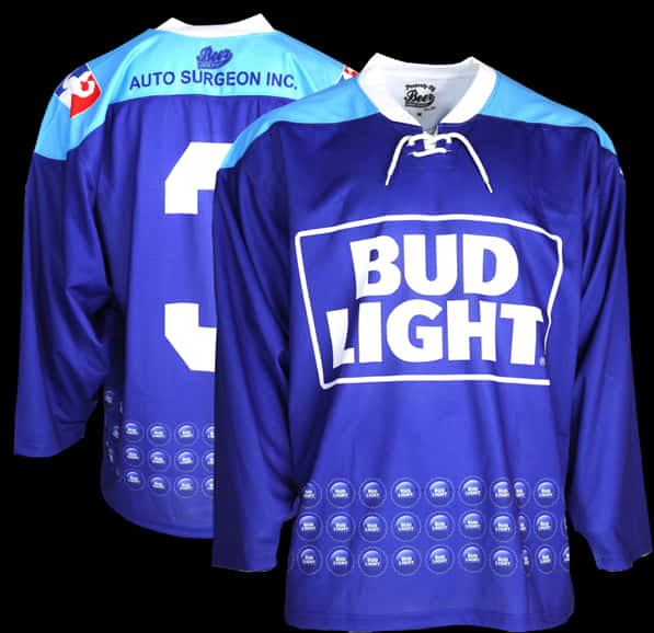 Bud Light Branded Hockey Jersey