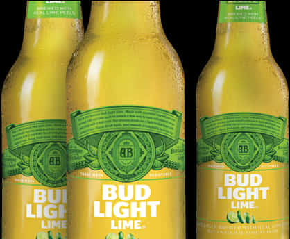 Bud Light Lime Bottles Display