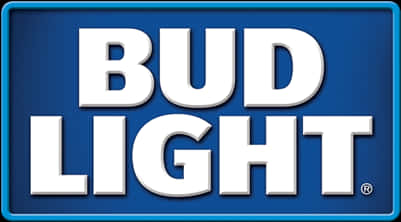 Bud Light Logo Blue Background