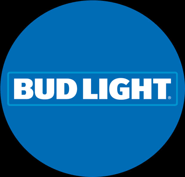 Bud Light Logo Blue Background