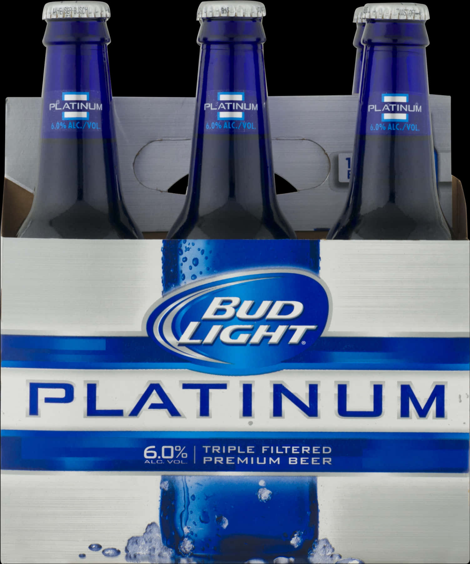 Bud Light Platinum Beer Bottles