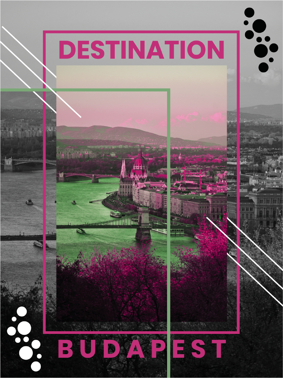 Budapest Destination Poster