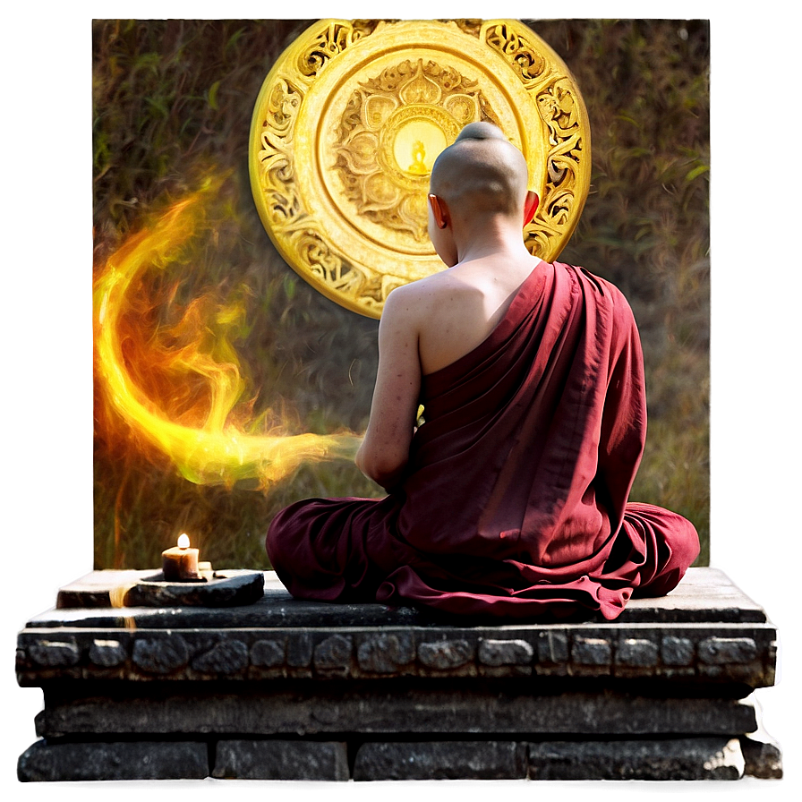 Buddhist Compassion Art Png 06262024