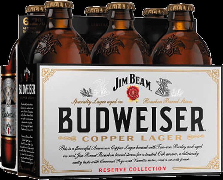 Budweiser Copper Lager Jim Beam Collaboration