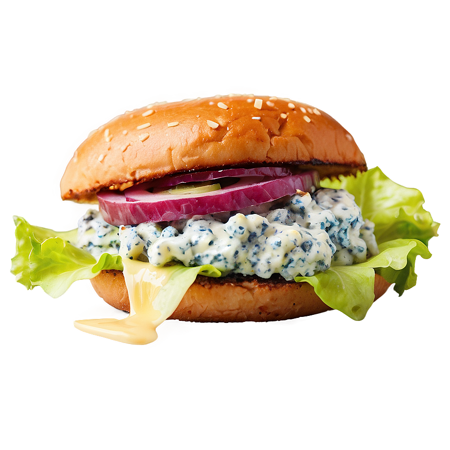 Buffalo Blue Cheese Burger Png 05242024