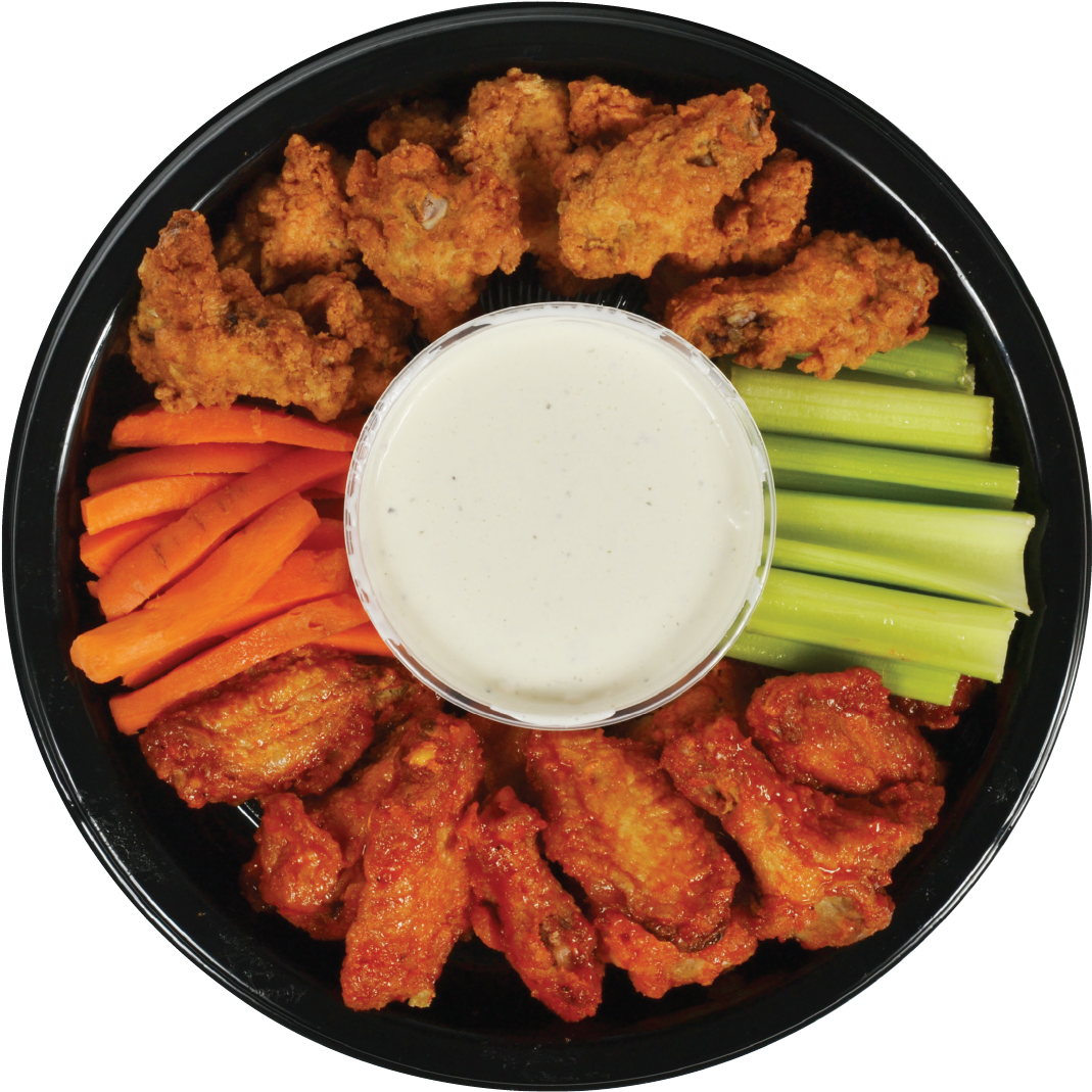 Buffalo Chicken Wings Platter