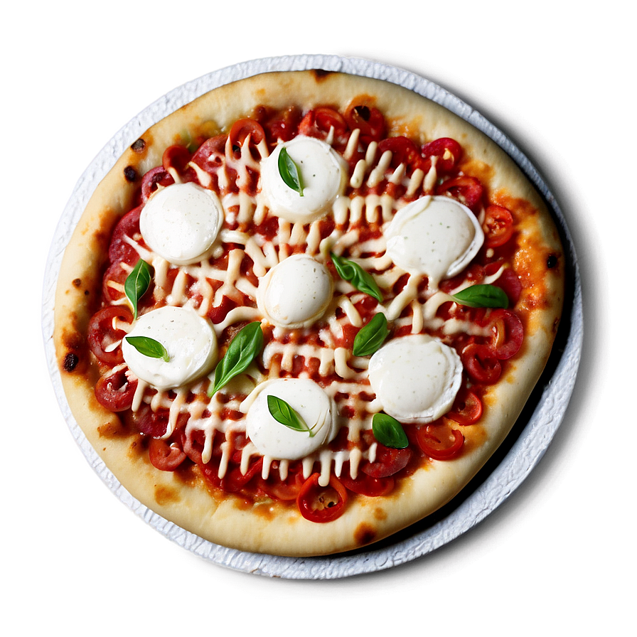 Buffalo Mozzarella Pizza Png 49