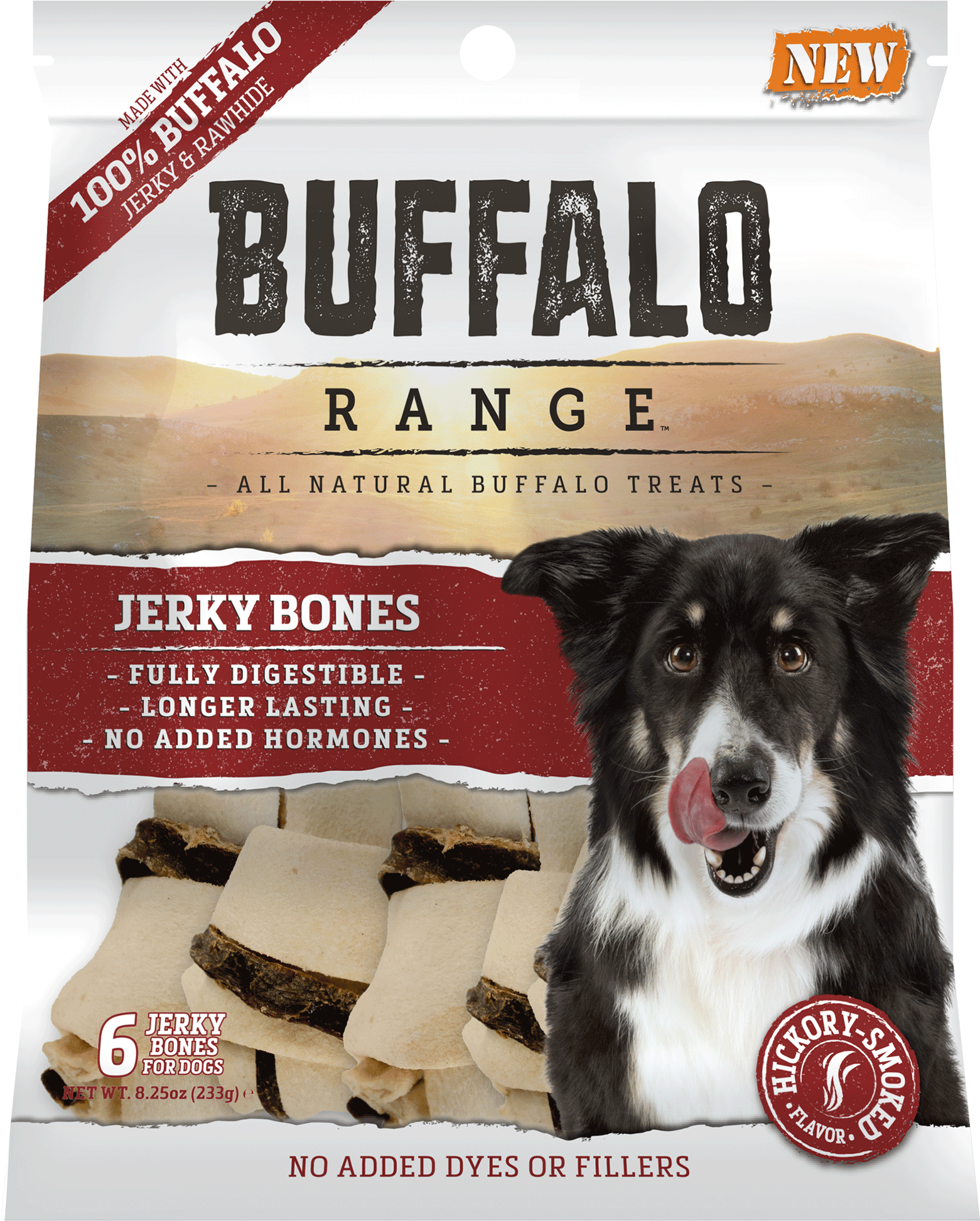 Buffalo Range Dog Treats Package