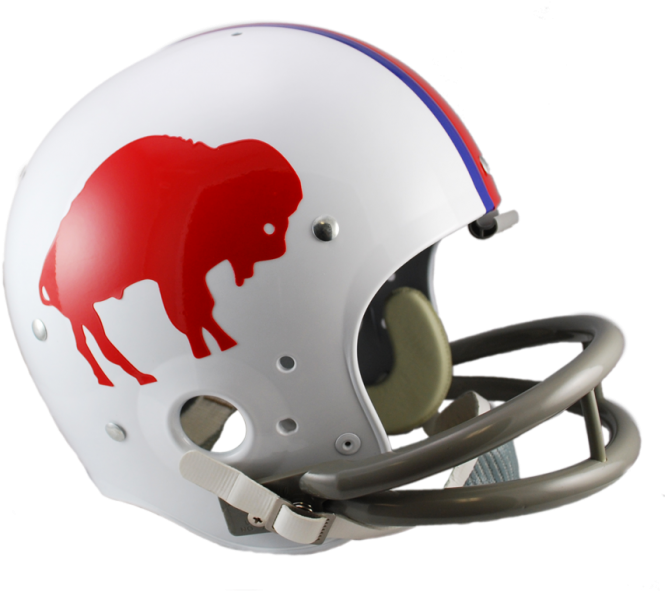 Buffalo Themed Football Helmet