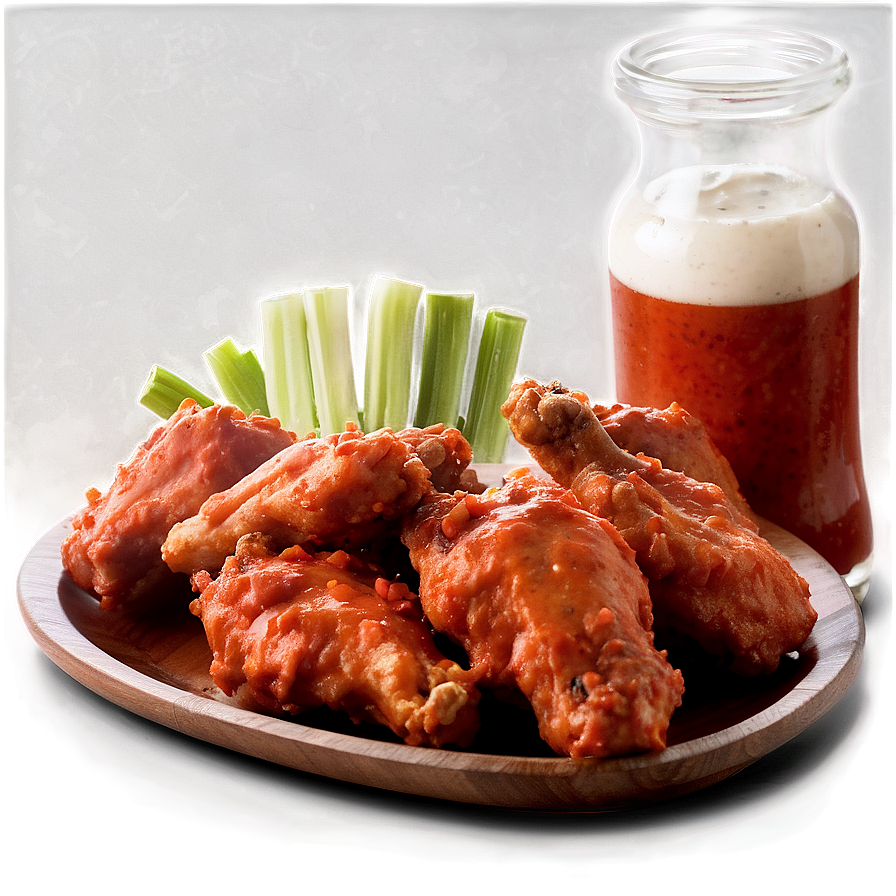 Buffalo Wings With Ranch Png 20