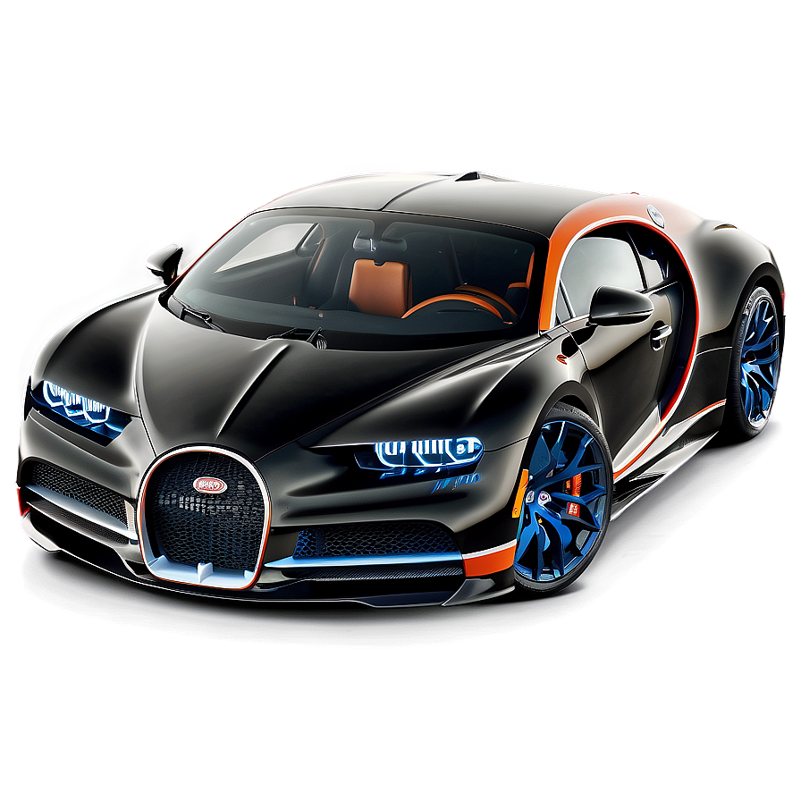 Bugatti Chiron World Record Edition Png Slv50