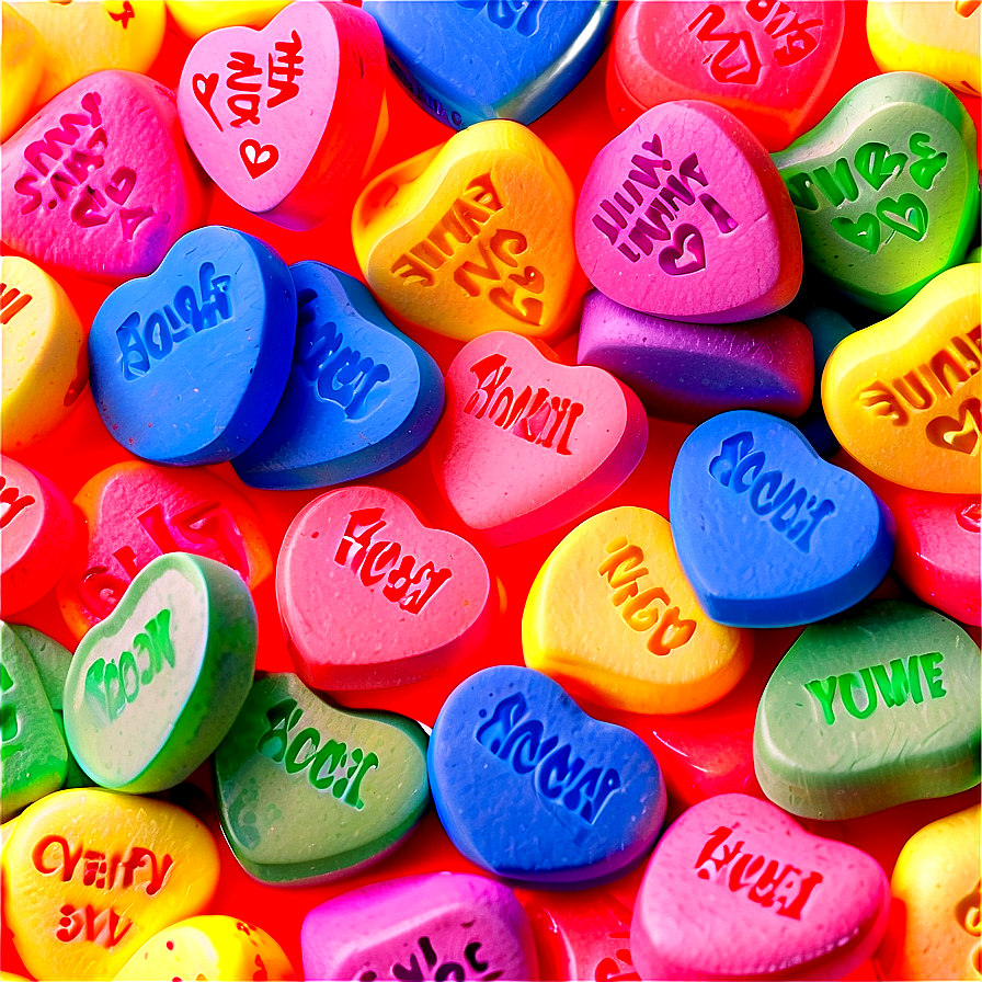 Bulk Candy Hearts Png Brw86