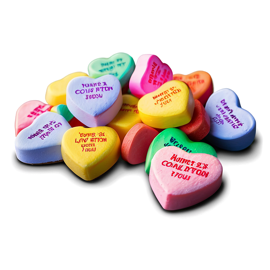 Bulk Conversation Hearts Png Cyw47