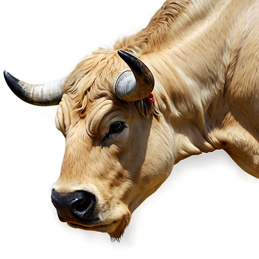 Bull Head In Nature Png 98