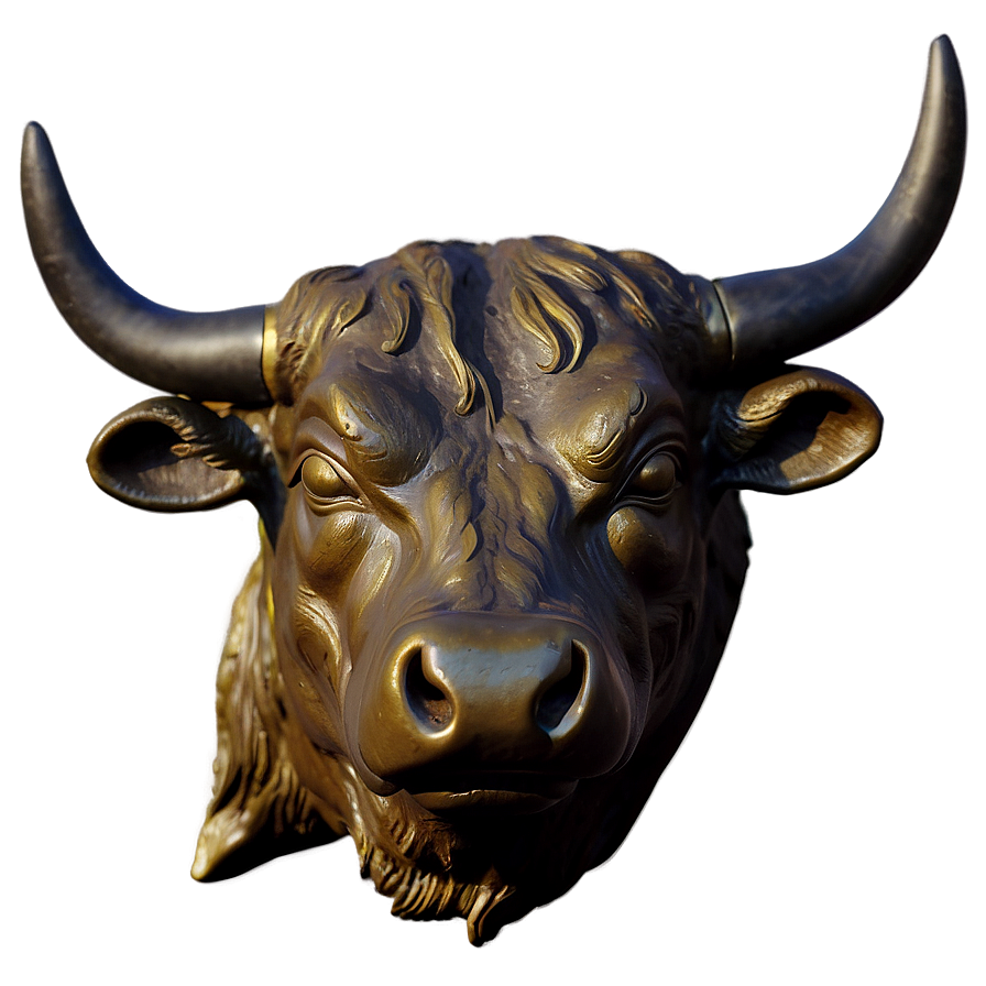 Bull Head With Ring Png Vns