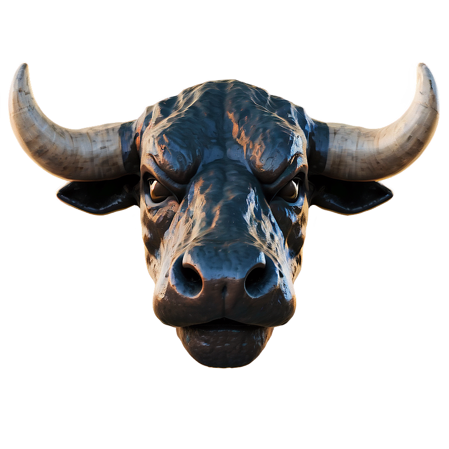 Bull Head With Text Png Fmb