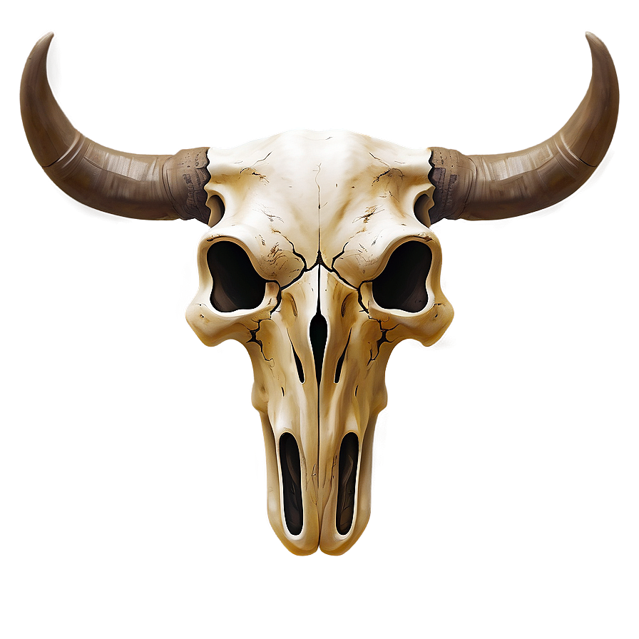 Bull Skull Illustration Png 06122024