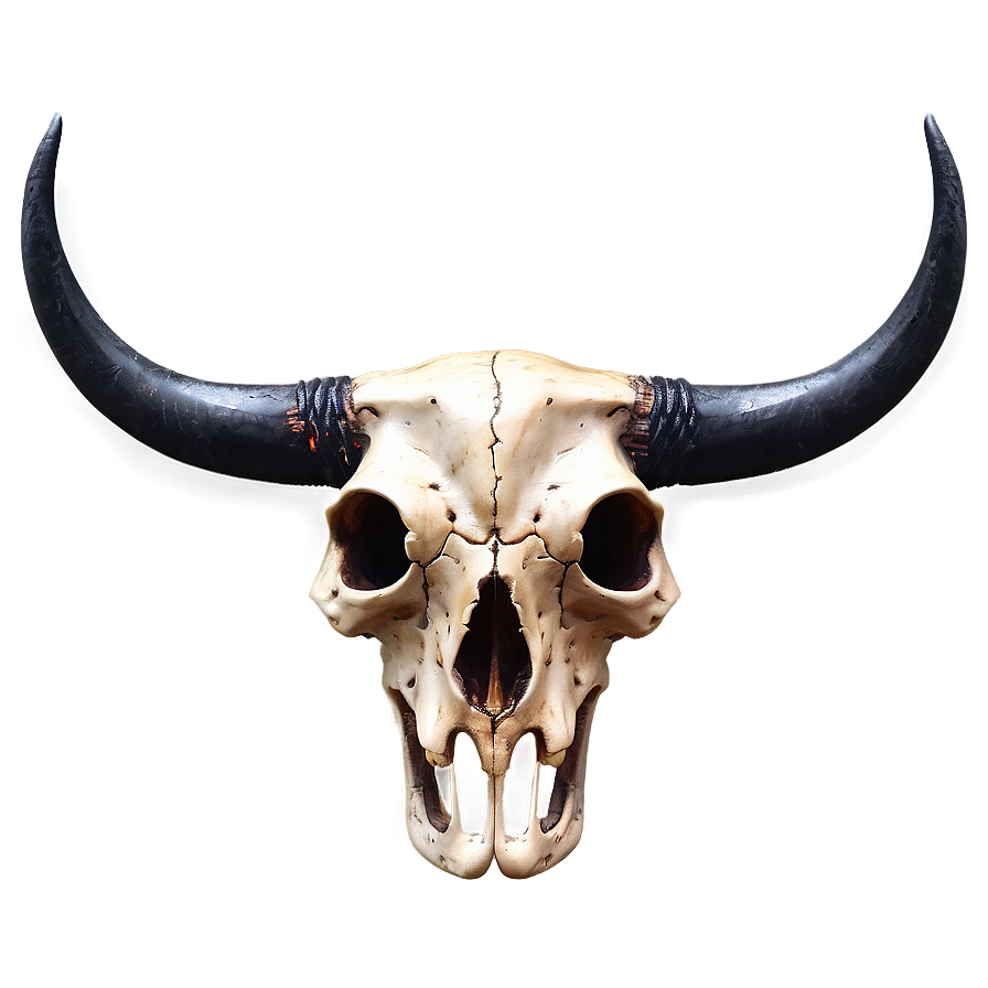 Bull Skull With Fire Png 71