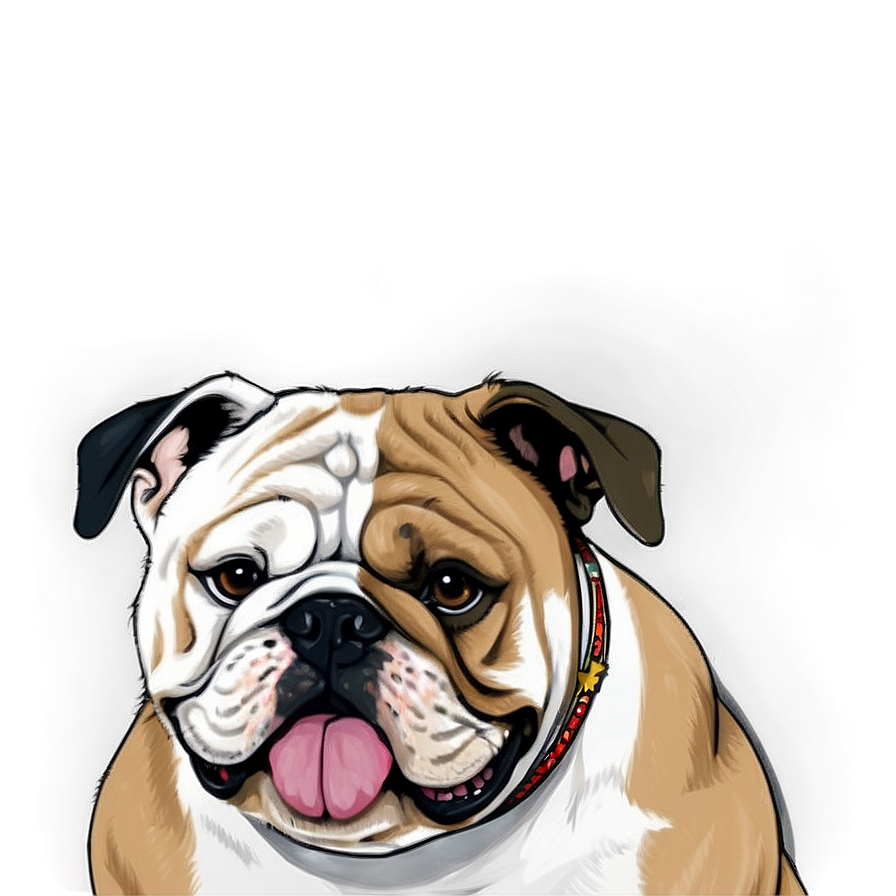 Bulldog Drawing Png Oea