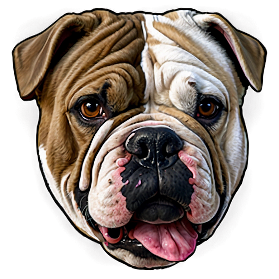 Bulldog Head Png Srn