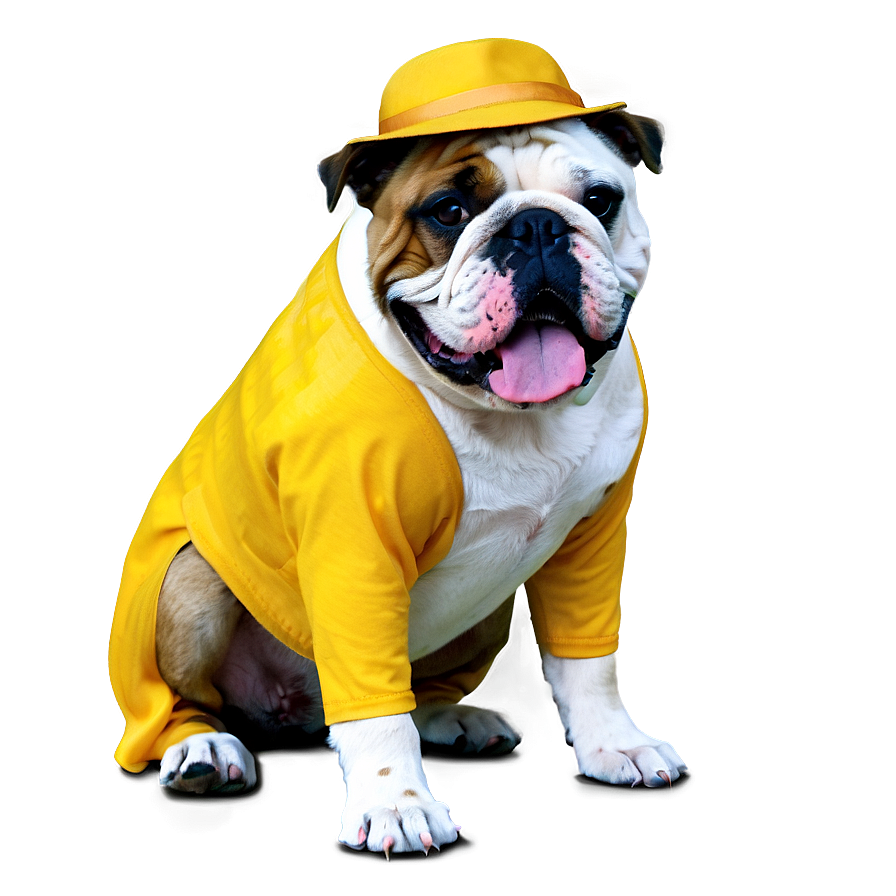 Bulldog In Costume Png 19