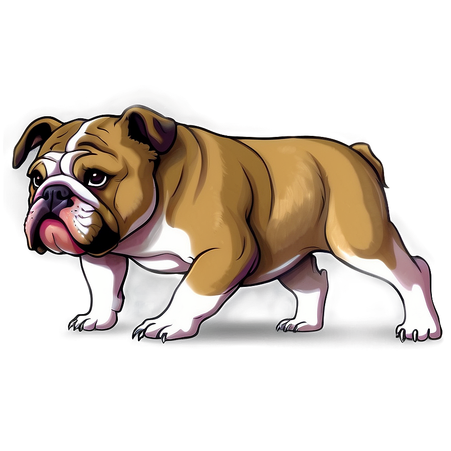 Bulldog Sketch Png 86