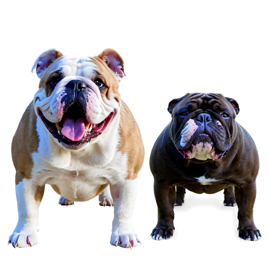 Bulldogs And Their Toys Png 74