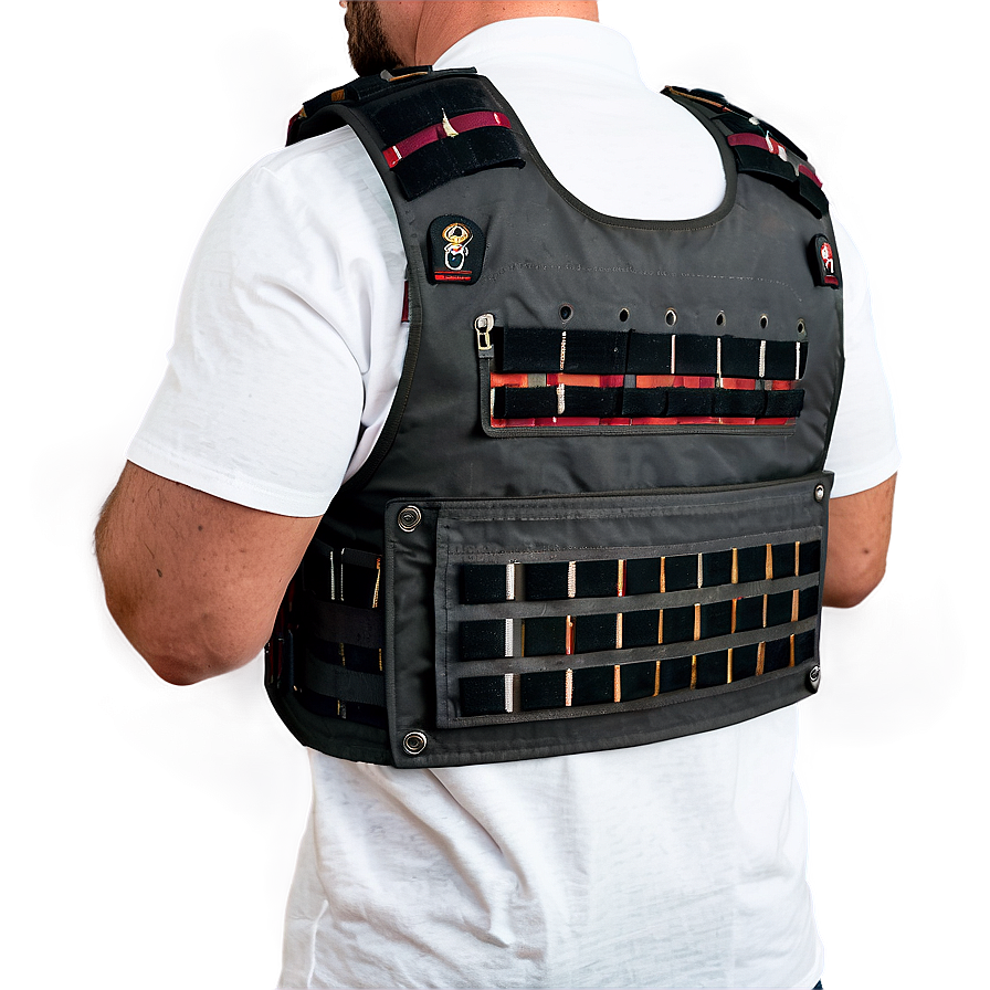 Bulletproof Vest Back Png Dnc76